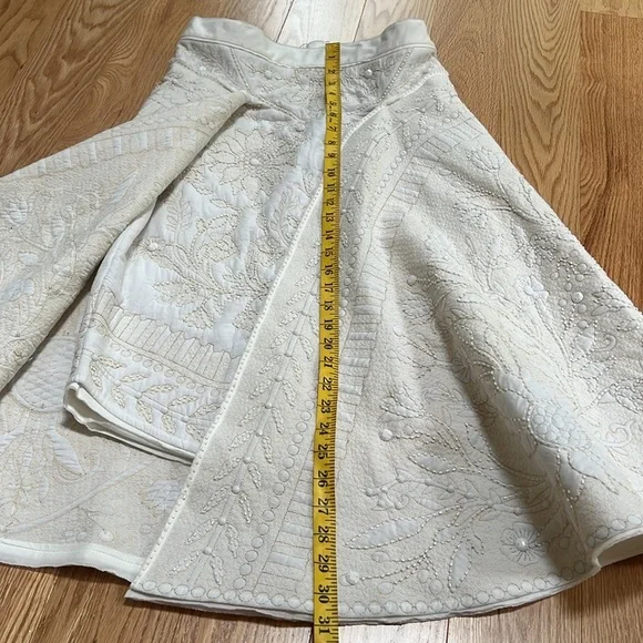 New! Zara Atelier limited edition medium beaded cape skirt. - Picture 12 of 16